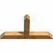Ekena Millwork Portland Rough Sawn Timber Gable Bracket, Western Red Cedar, 60"W x 32"H x 6"D x 6"F, 13/12 Pitch GBW060X32X0606POR00RWR - alternate 4